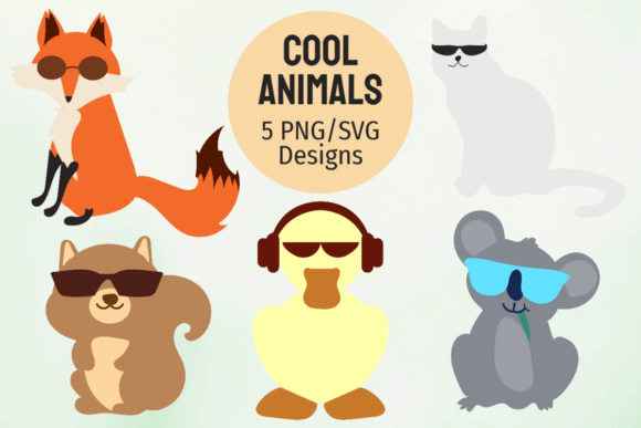 Cool Trendy Animals Bundle