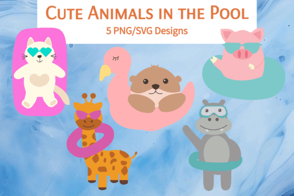 Cute Critters Poolside Bundle