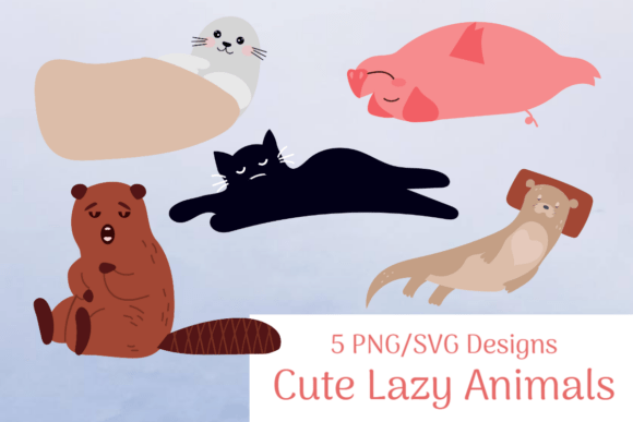 Lazy Animals Nap Time Bundle