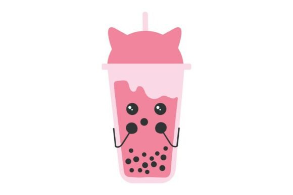 Strawberry Boba Tea: A Kawaii Embroidery Design Worth Stitching?