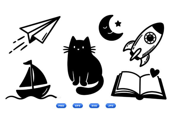 Whimsical Kids Clipart Pack
