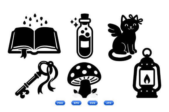 Whimsical Witchy Icon Pack