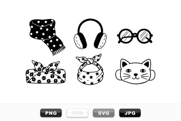 Winter Accessories SVG Pack